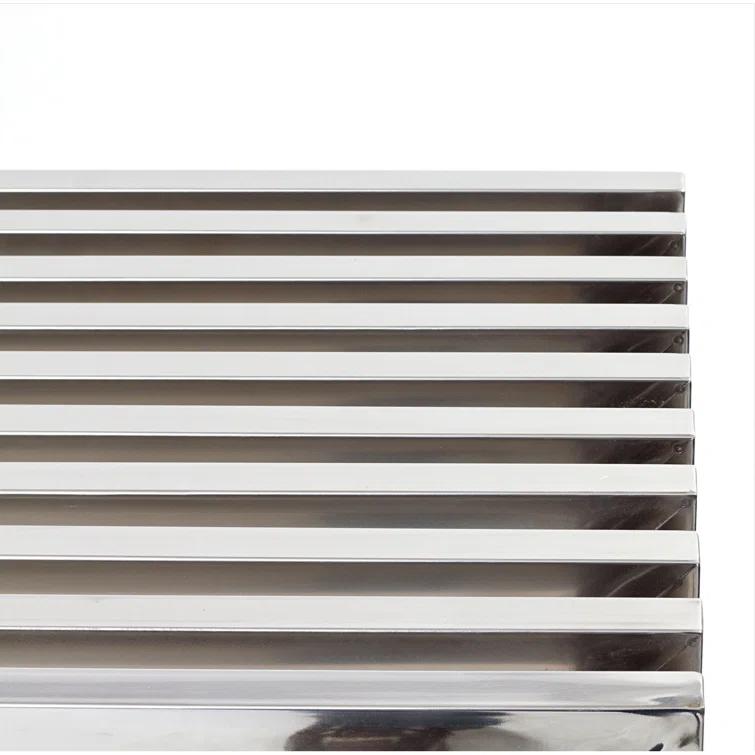 Modway Stainless Steel Modern Gridiron Console Table by Modway