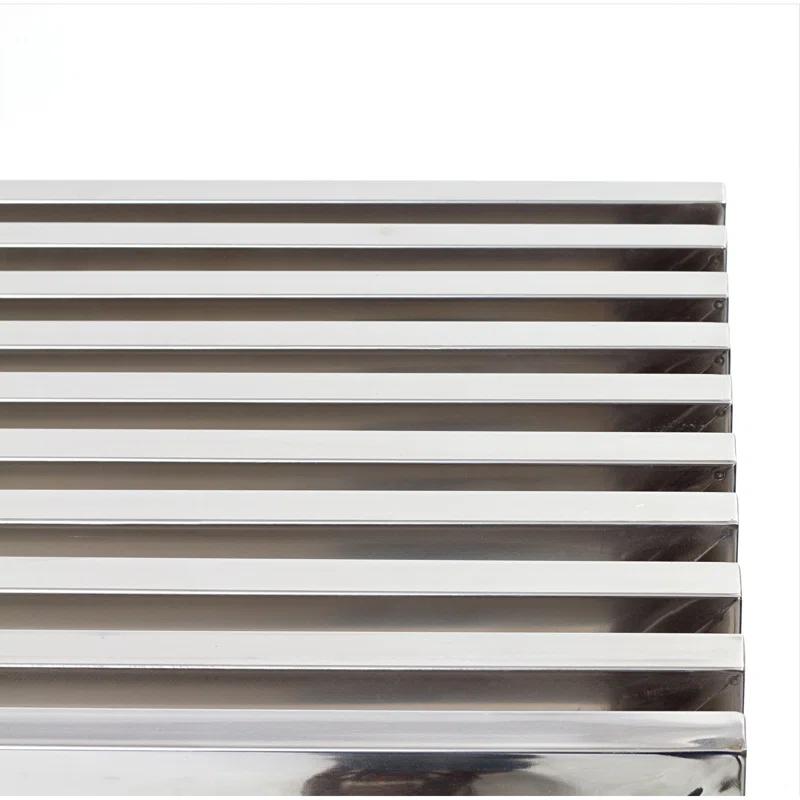 Modway Stainless Steel Modern Gridiron Console Table by Modway
