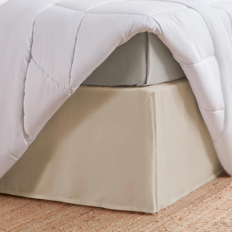 Sleep Zone Pleated Bed Skirt