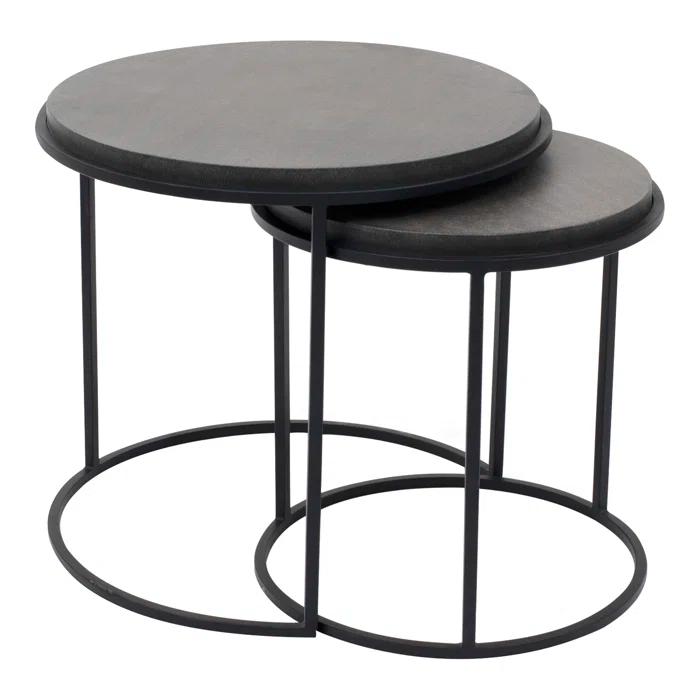 Nalya Nesting Side Tables (Set of 2)