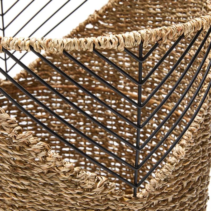 Adore Decor Shoshana Woven Basket