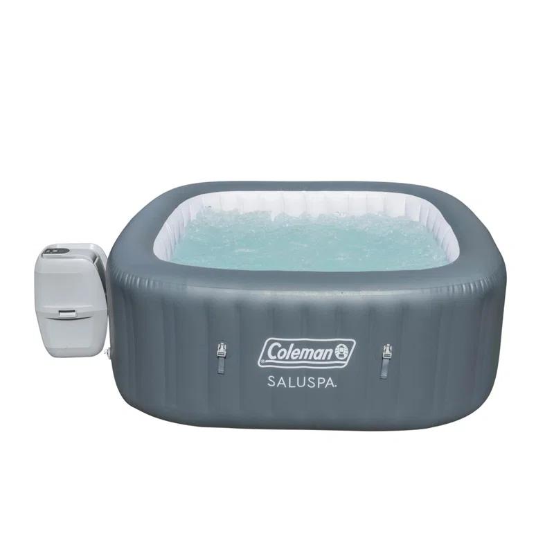 Bestway Bestway Coleman Hawaii Airjet Inflatable Hot Tub With Energysense Cover, Blue