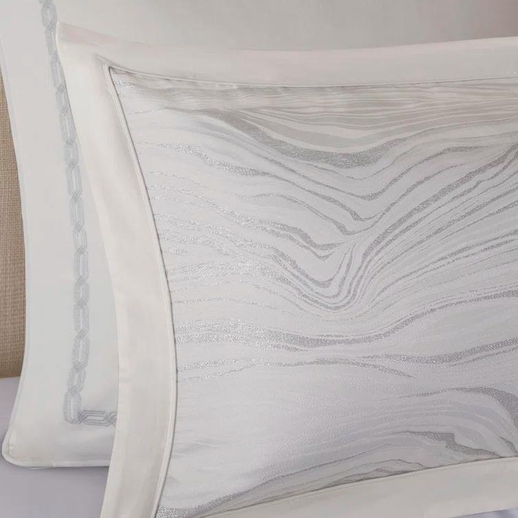 Madison Park Signature Shades of Grey Textured Comforter Set