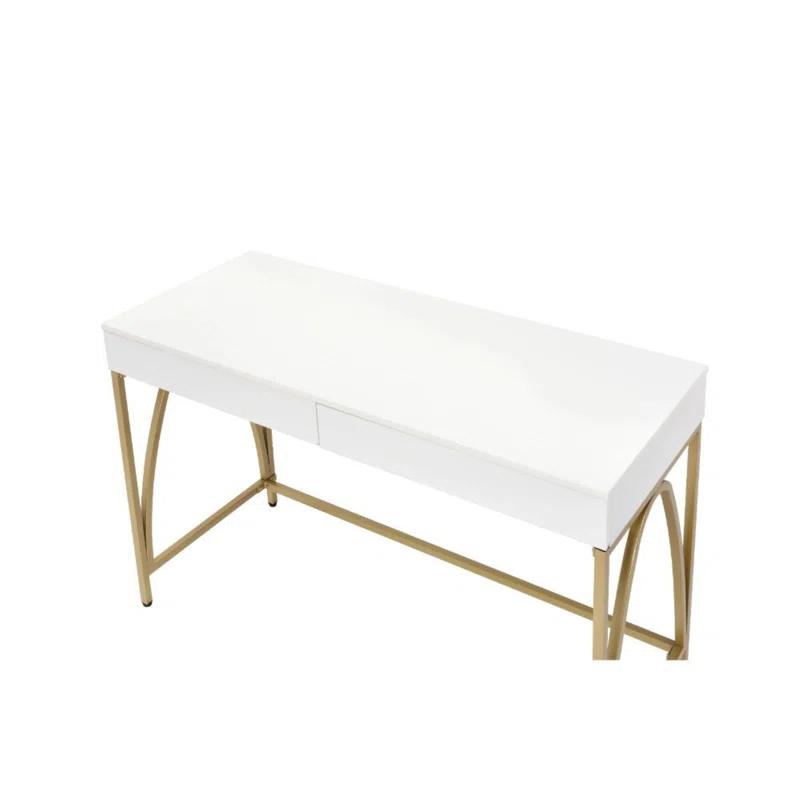 ACME Furniture Metal Base Writing Desk
