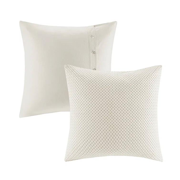 Madison Park Signature Madison Park Signature Essence Oversized Cotton Clipped Jacquard Comforter Set