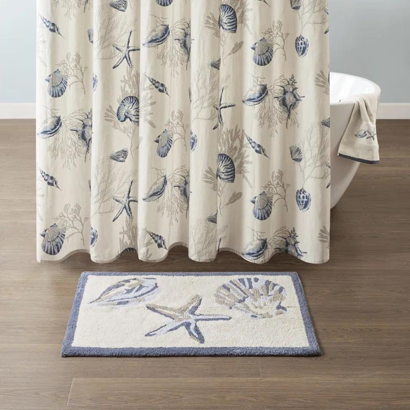 Madison Park Bayside 100% Cotton Tufted Rug