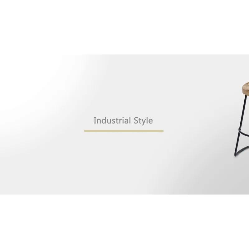 The Urban Port Counter Stool with Metal Frame
