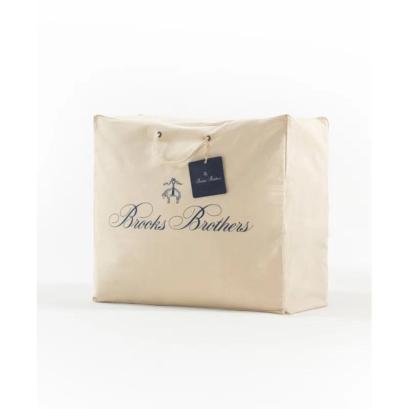 Brooks Brothers Fill Power All Season Tencel Down Alternative Comforter