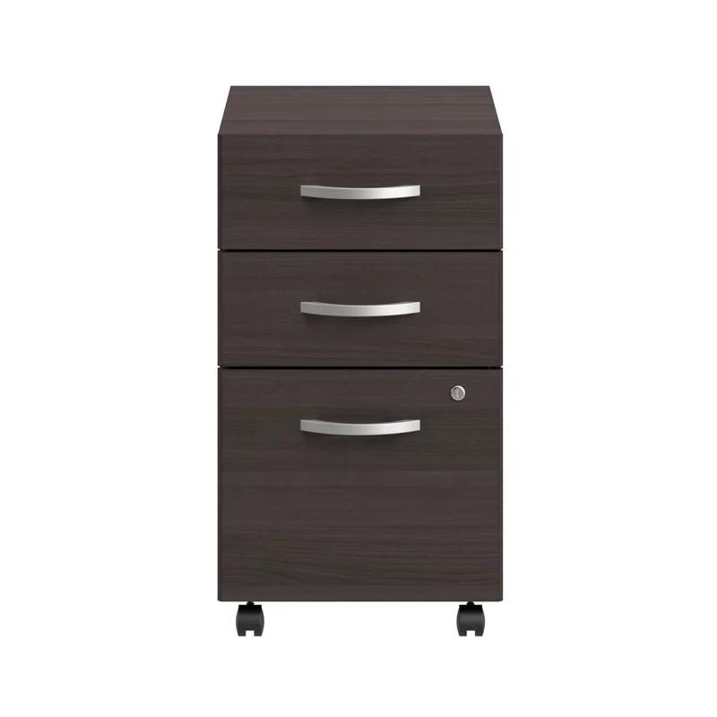 Bush Business Furniture Arrive 16'' Wide 3 -Drawer Mobile File Cabinet