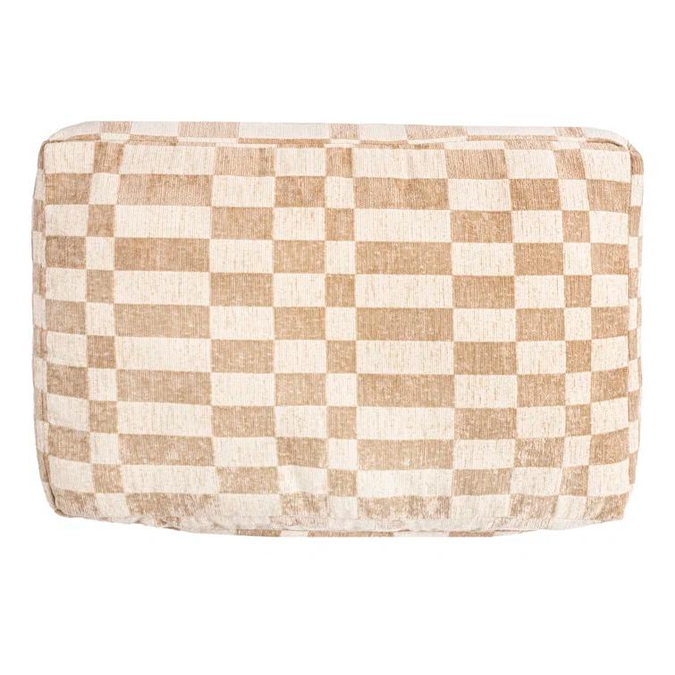 The Licker Store Mabel Designer Modern Ultra Soft Reversible Plush Rectangular Pet Bed with Washable Cover