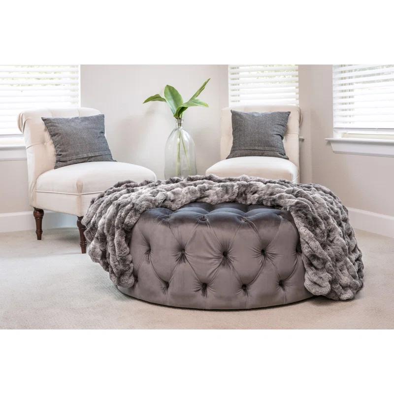 Chanasya Faux Fur Throw