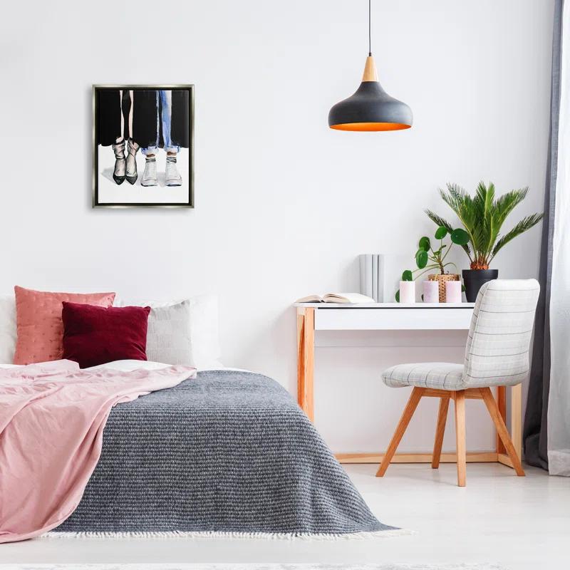 Stupell Industries " Fashion Man & Woman Shoes Heels " by Jennifer Paxton Parker