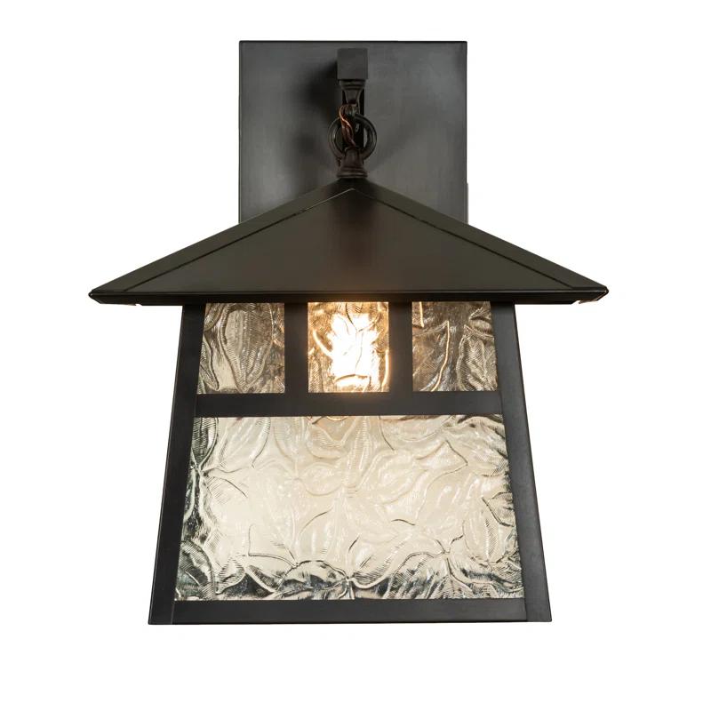 Meyda Lighting Double Bar Mission Solid Brass Armed Sconce