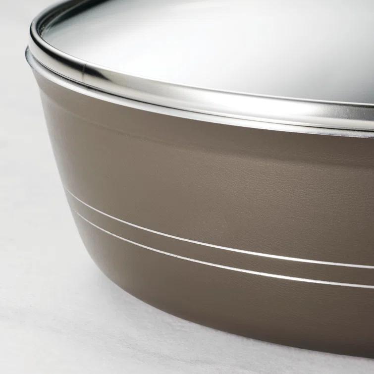 Tramontina Tramontina Sicilia 1.25 qt. Non-Stick Aluminum Sauce Pan with Lid
