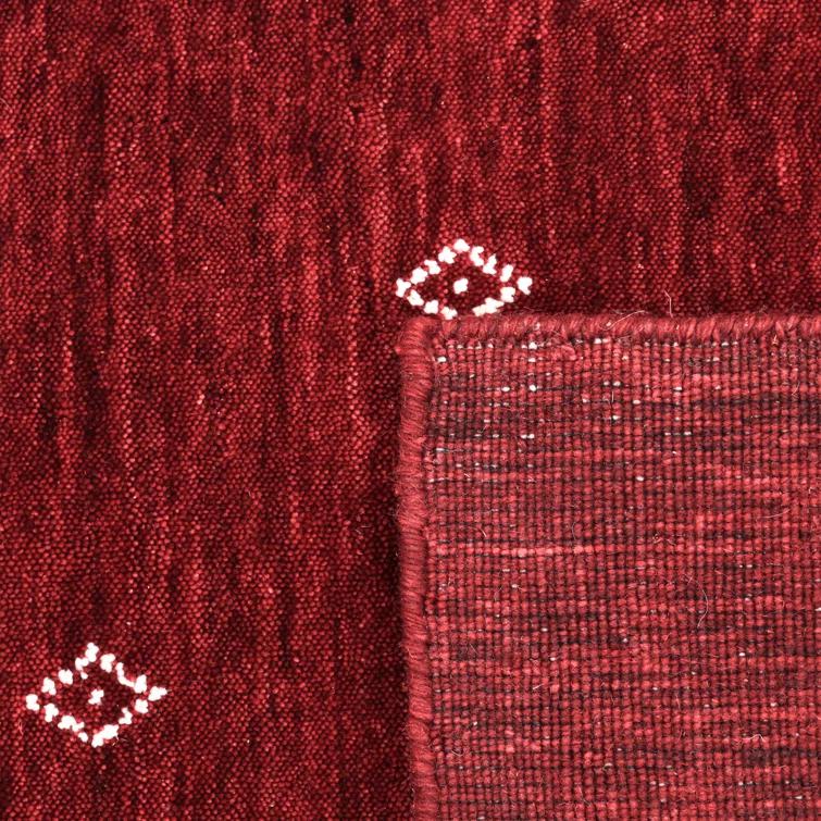 Cyrena Hand-Loomed Wool Rug - Red / 6' x 9'