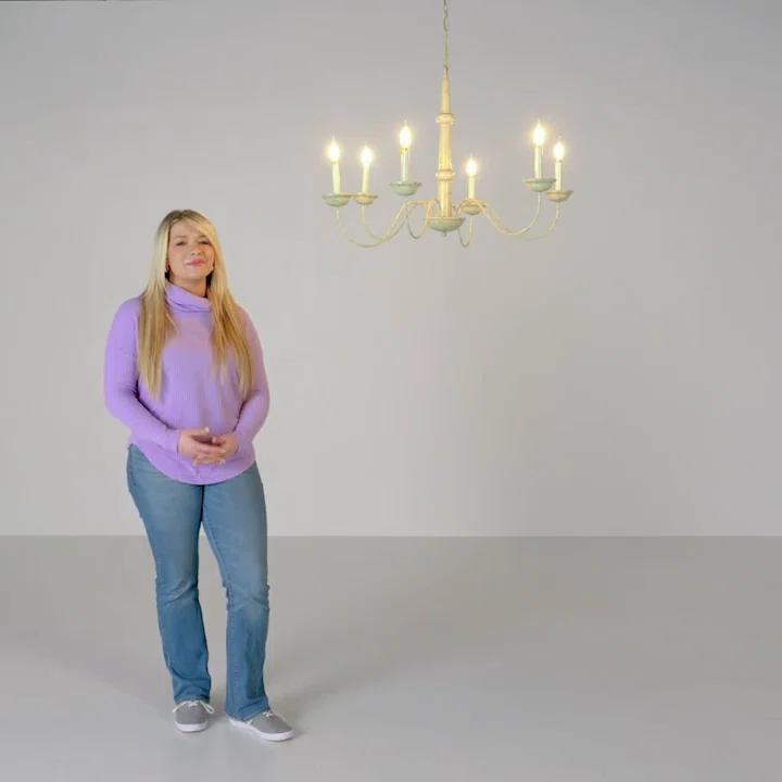 Kelly Clarkson Home Calando 6 - Light Dimmable Classic / Traditional Chandelier