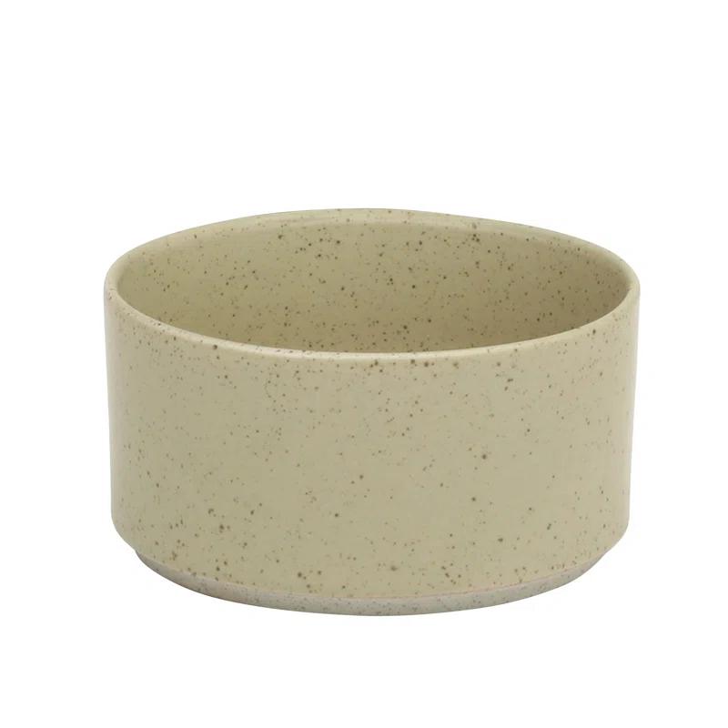 Gibson Elite Gibson Elite Tatum Premium Porcelain Matte Reactive Glaze 16 Piece (Service for 4) Plates and Bolws Stackable Dishes Ceramic Dinnerware