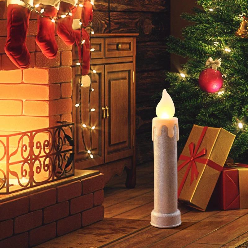 Mr. Christmas Outdoor 24" Blow Mold Candles (Set of 2)