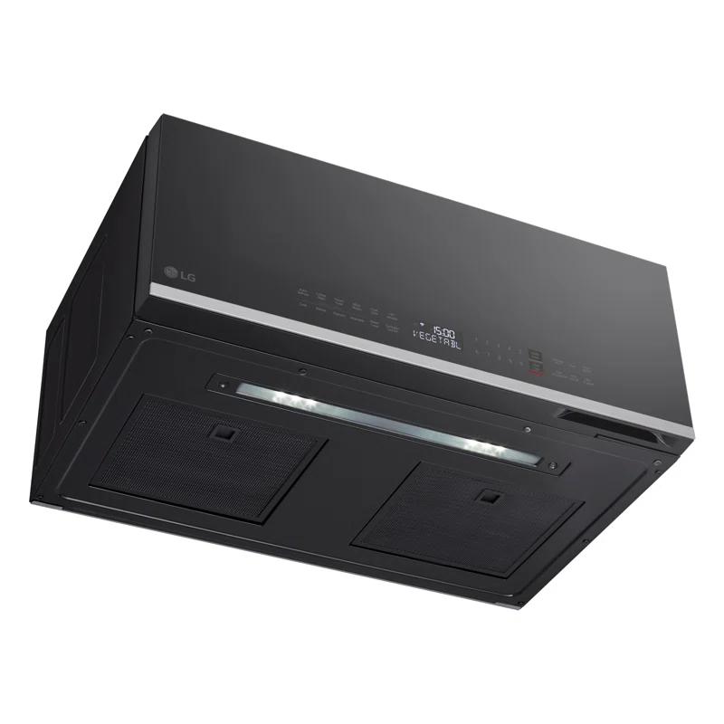 LG 1.3 Cu. Ft. Smart Low Profile Over-the-Range Microwave Oven with Sensor Cook