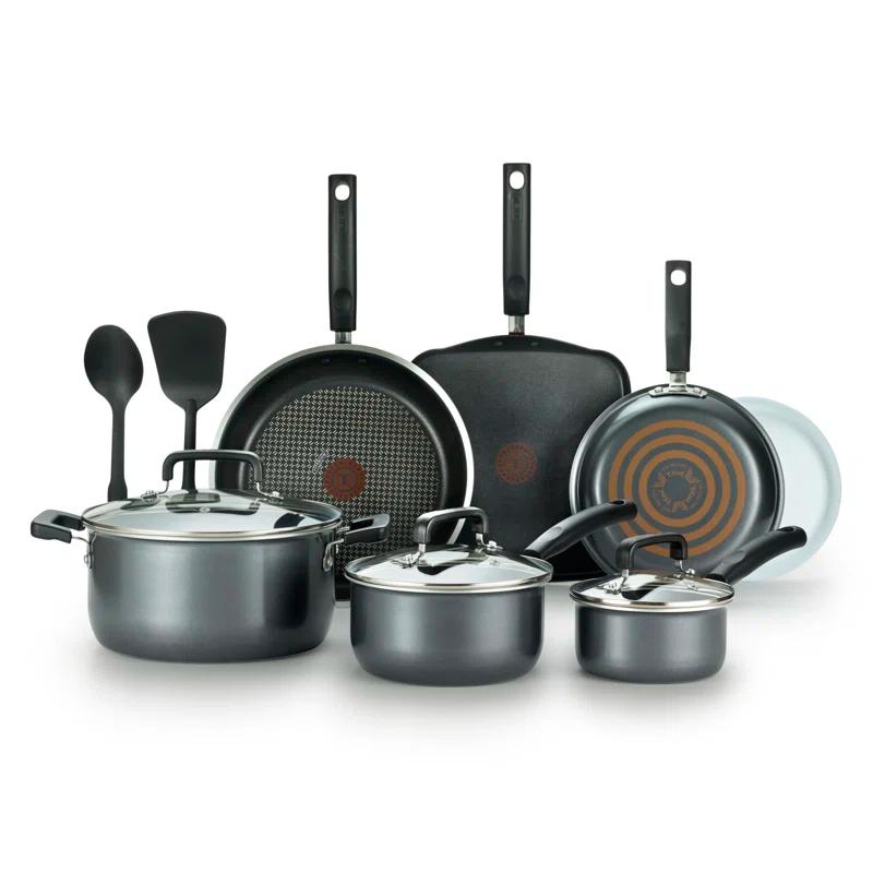 T-fal Signature 12 Pcs Cookware Set & Reviews | Wayfair