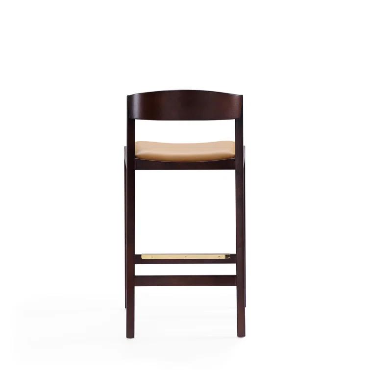 Corrigan Studio® Goodloe Upholstered Solid Wood Bar & Counter Stool