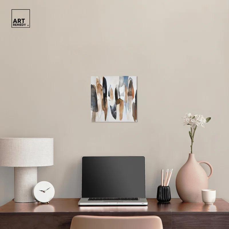 Art Remedy Espresso Martini II Canvas Neutral Abstracts by Art Remedy