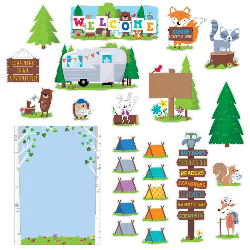 Creative Teaching Press Friends Welcome Bulletin Board Set