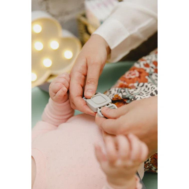 Bumbo Bumbo Diaper Changing Pad, Ergonomic Baby Changing Mat with Safety Belt