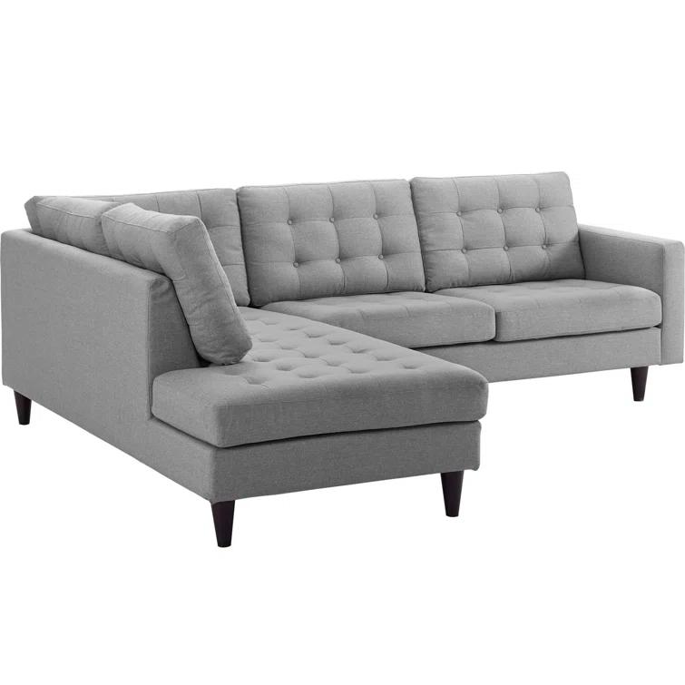 Modway Modway Empress 2 Piece Upholstered Fabric Sectional