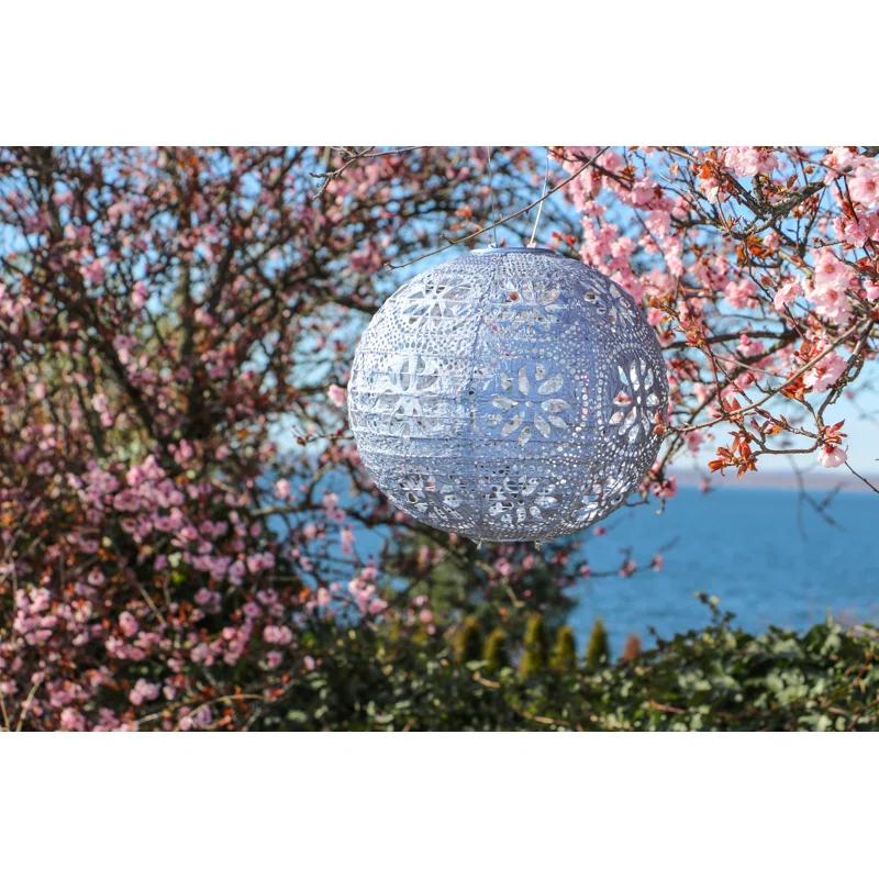 Boho Globe Solar Outdoor Lantern