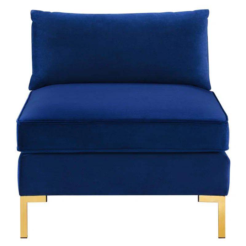Modway Ardent Performance Velvet Armless Chair