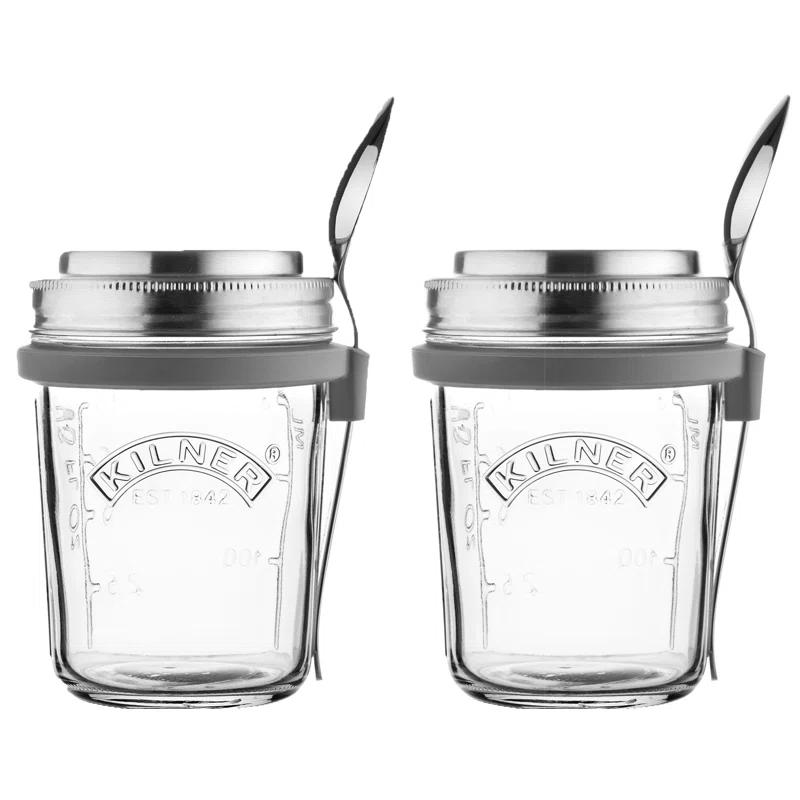 Kilner Kilner Breakfast Jar (Set of 2)