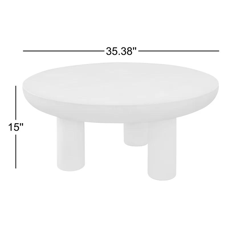 Peagan Indoor / Outdoor Round Coffee Table