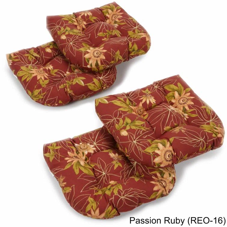 Bayou Breeze Outdoor 5'' Dining Chair Seat Cushion (Set of 4)