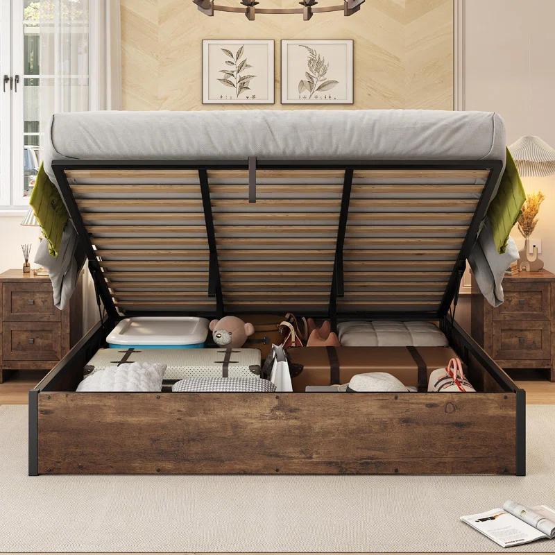 Caityln Lift Up Storage Bed