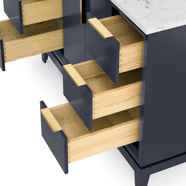 Water Creation Elizabeth 48" Single Bathroom Vanity Set with Faucet & Reviews | Perigold