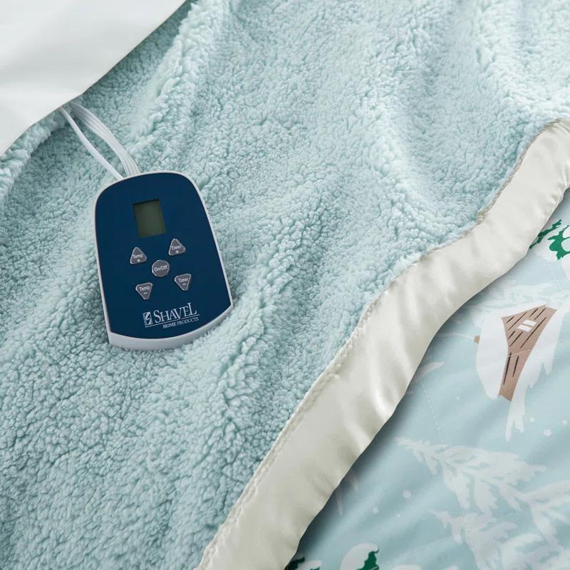 Micro Flannel® Micro Flannel® Reverse to Sherpa Electric Blanket