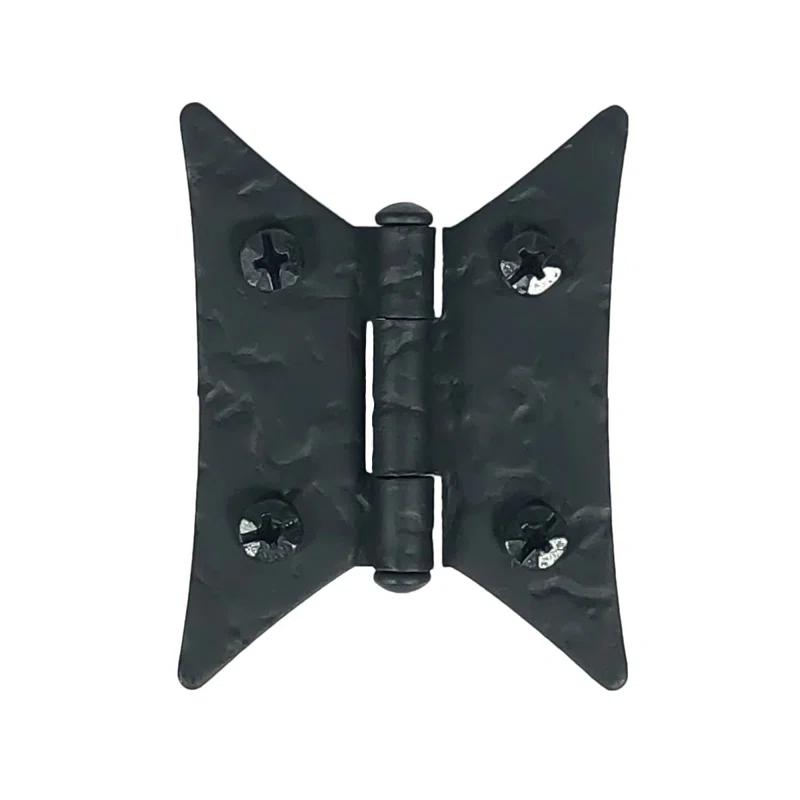 Acorn Rough Butterfly Hinge, Pair