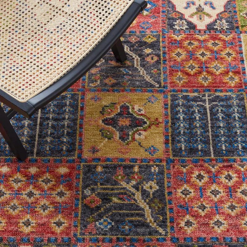 Safavieh Samarkand Hand Knotted 70% Wool And 30% Cotton Southwestern Rug