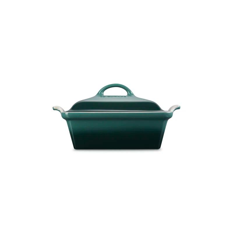 Le Creuset Le Creuset Stoneware Heritage Covered Square Casserole, 2.5 Qt. (9")