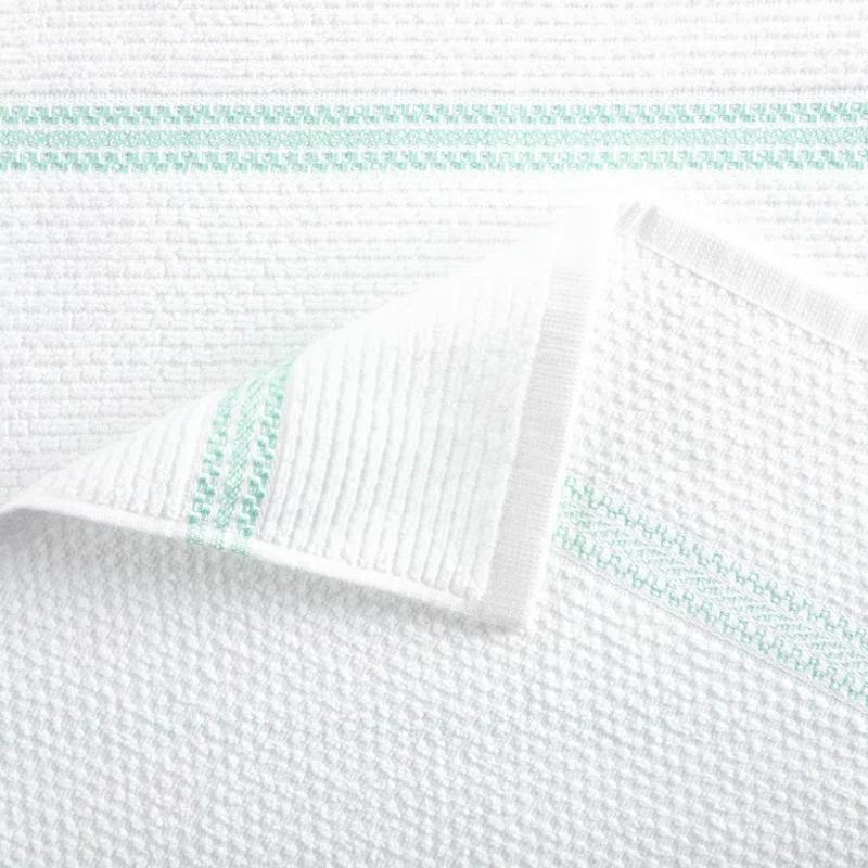 Martha Stewart Martha Stewart Modern Waffle Kitchen Towel Set 6-Pack, Linen, 16"x28" (Set of 6)