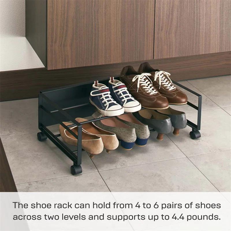 Yamazaki Frame Rolling Shoe Rack
