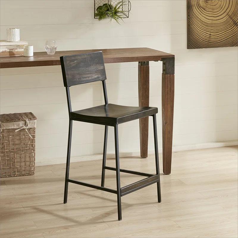 Carter Solid Wood Counter Stool