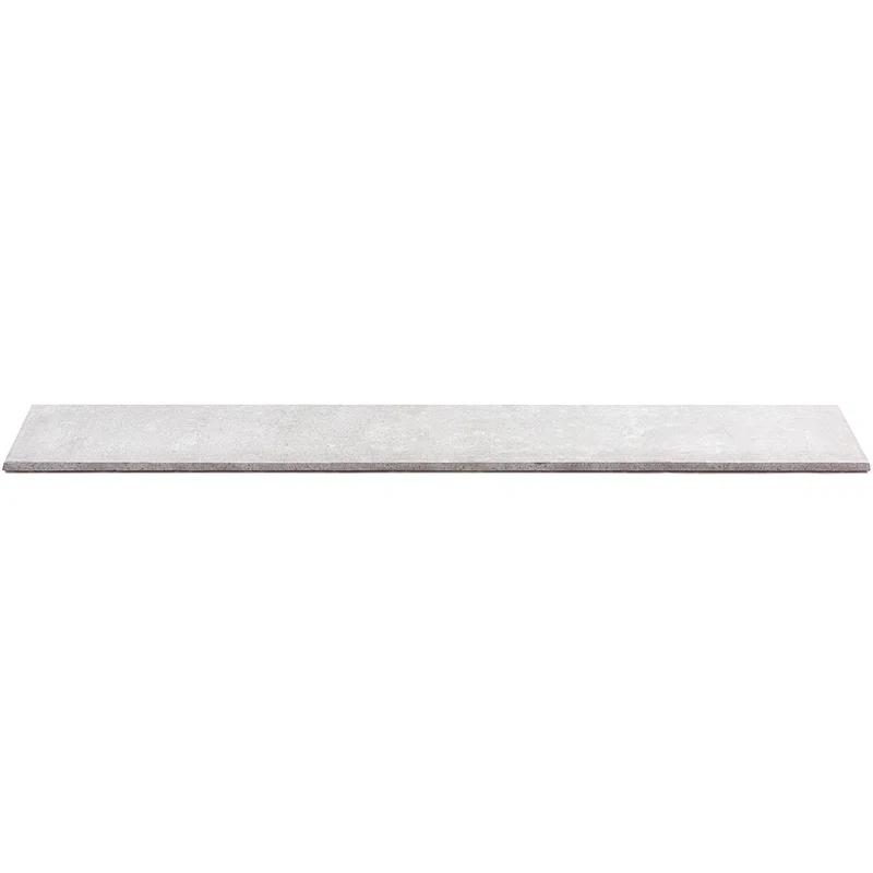 Bond Tile Large Format 24'' L x 3'' W Porcelain Bullnose Tile Trim