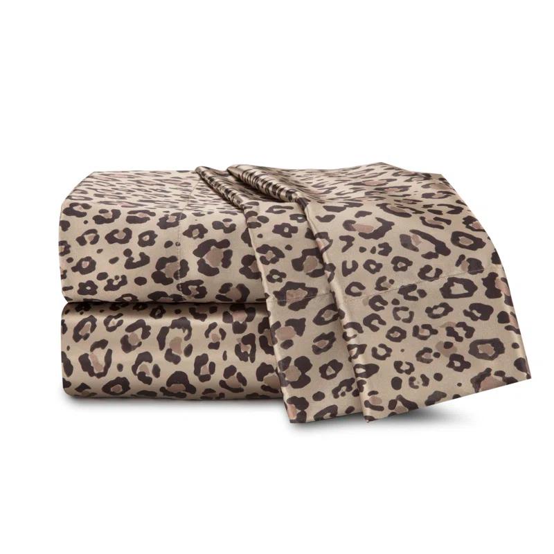 Seduction Martex Elegance Satin Silk Sheet Set Hotel Quality - Super Soft & Breathable Good For Hair And Skin