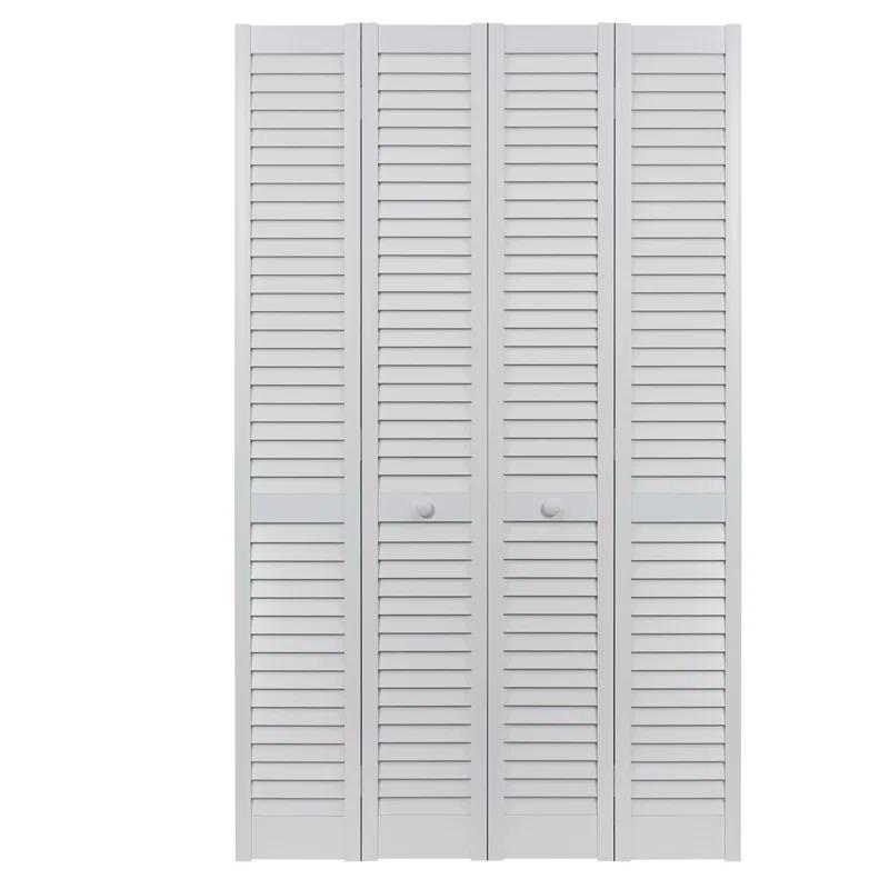 LTL Home Products Seabrooke Louvered PVC Bi-Fold Door