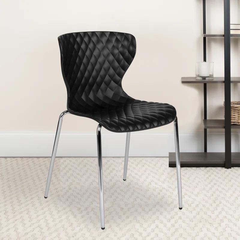 Flash Furniture Lowell Contemporary Plastic Stack Chair