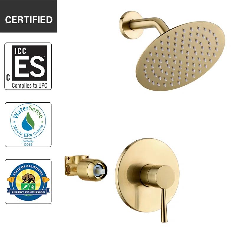 sumerain SWF3221BGI Concealed Mixer Showers with Rough in-Valve