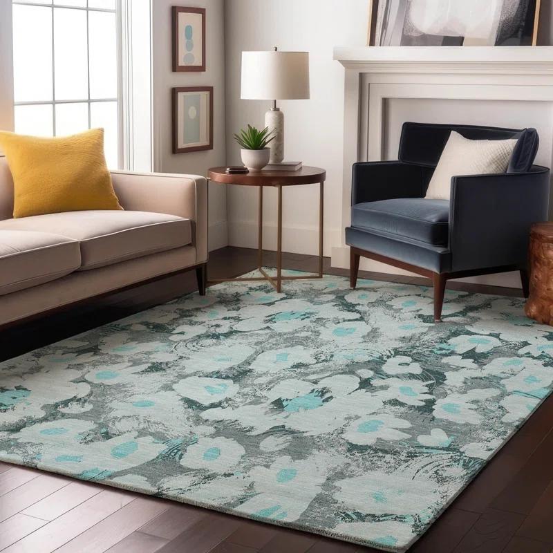 Cerrito Area Rug with Non-Slip Backing