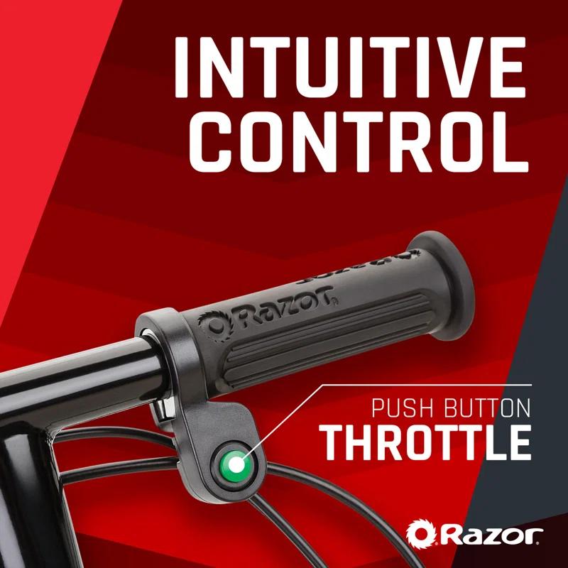 Razor Razor Power Core E90 Sleek  with Push Button Throttle